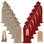Burlap & Wine Red