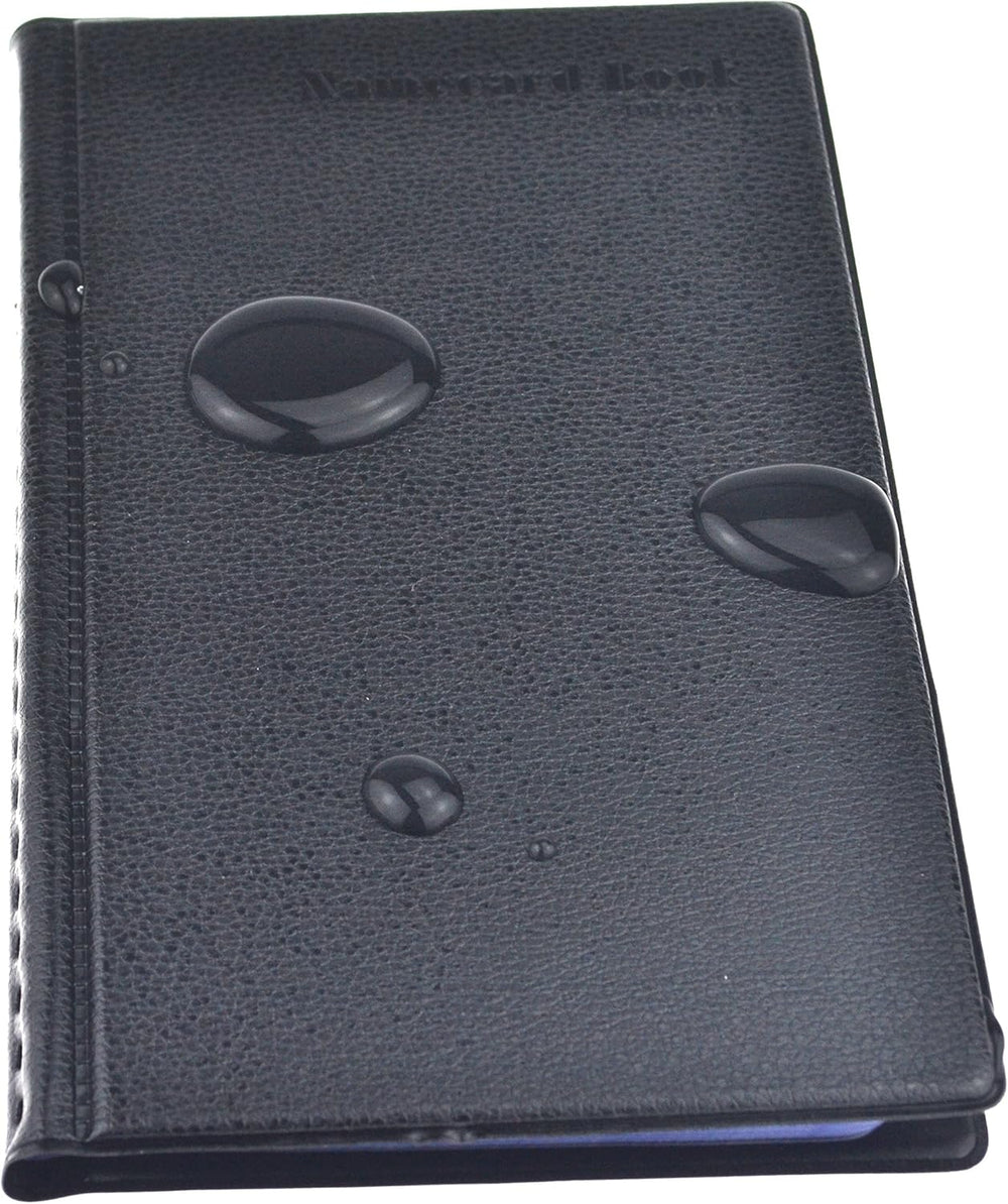 SAMYO Business Journal Name Card Book Holder Organizer - Holds 240 Cards - Black