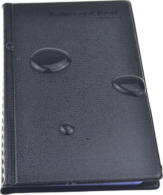 SAMYO Business Journal Name Card Book Holder Organizer - Holds 240 Cards - Black