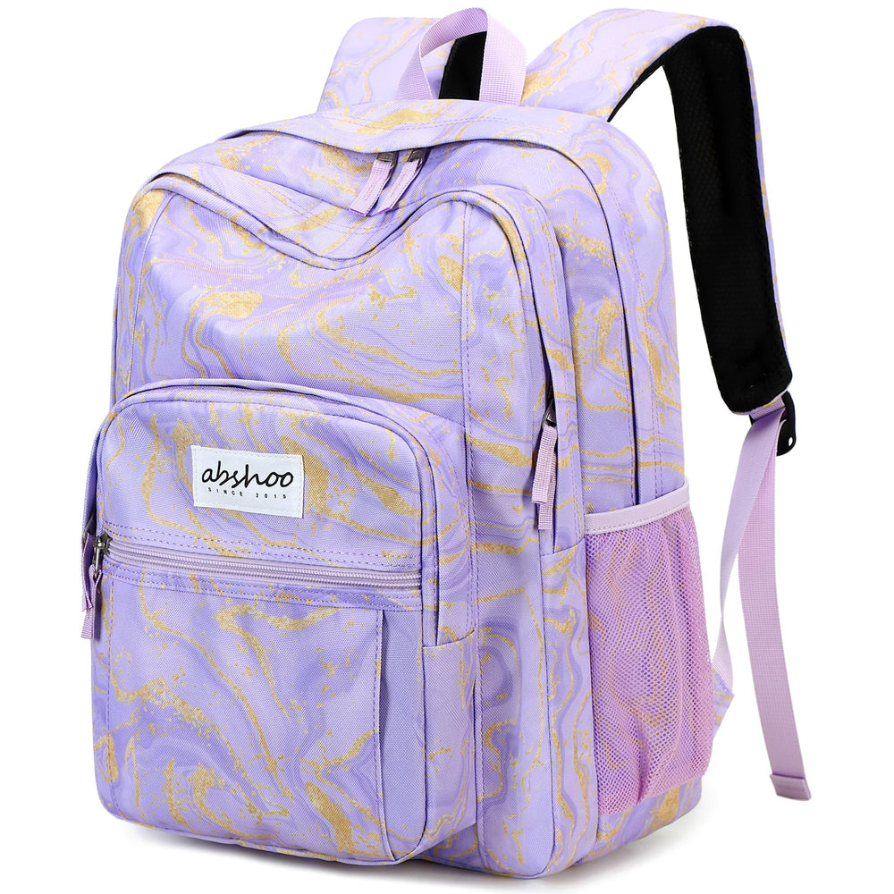abshoo Classical Basic Womens Travel Backpack For College Men Water Resistant Bookbag (Black)