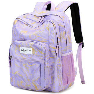 abshoo Classical Basic Womens Travel Backpack For College Men Water Resistant Bookbag (Black)