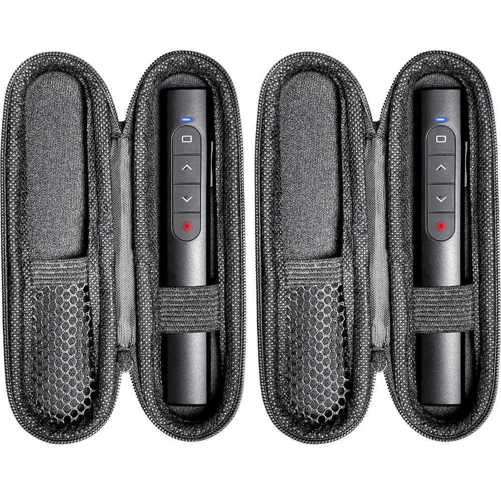Wireless Presenter Remote, Presentation Clicker with Hyperlink & Volume Remote Control PowerPoint Office Presentation Clicker for Keynote/PPT/Mac/PC/Laptop(Battery Included)