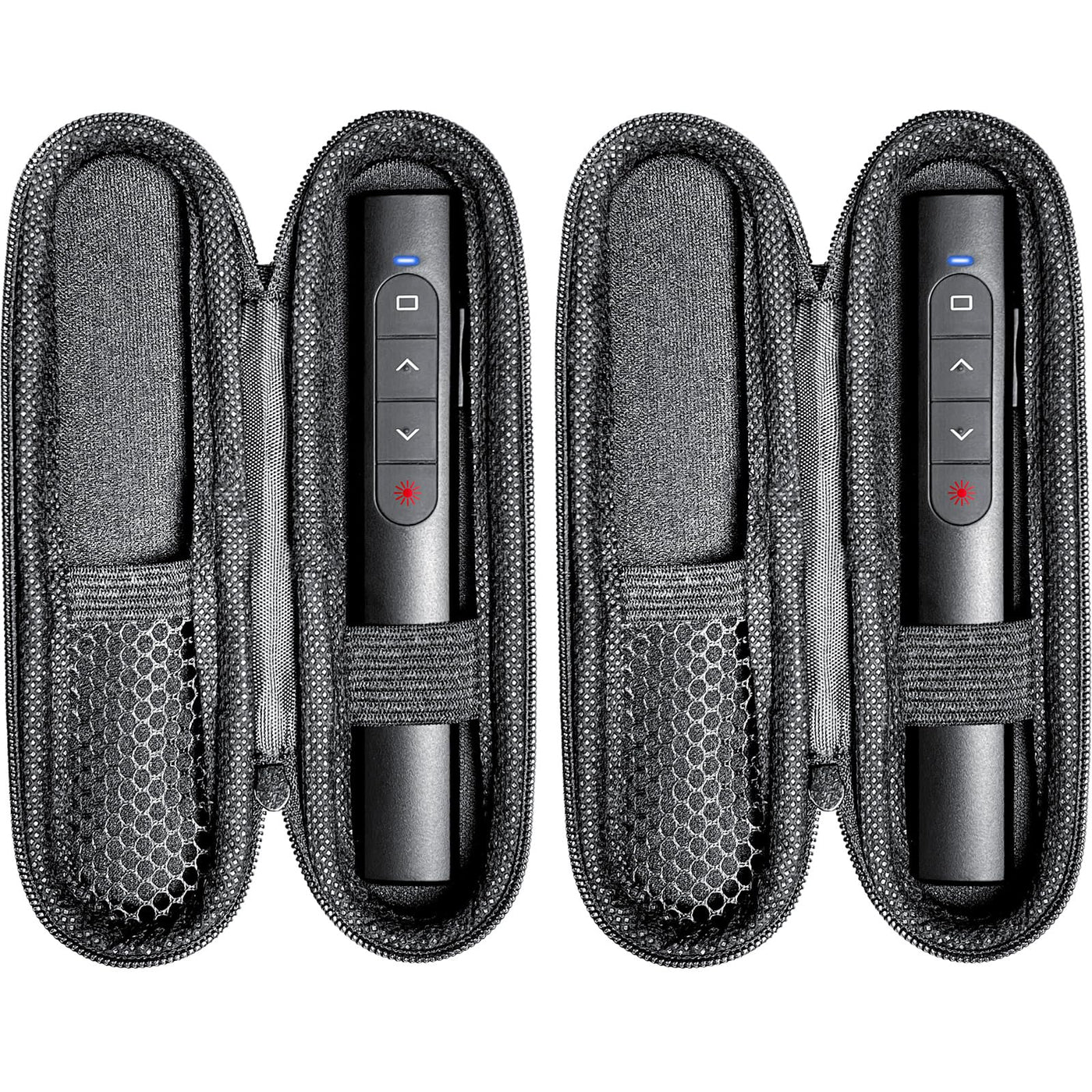 Wireless Presenter Remote, Presentation Clicker with Hyperlink & Volume Remote Control PowerPoint Office Presentation Clicker for Keynote/PPT/Mac/PC/Laptop(Battery Included)