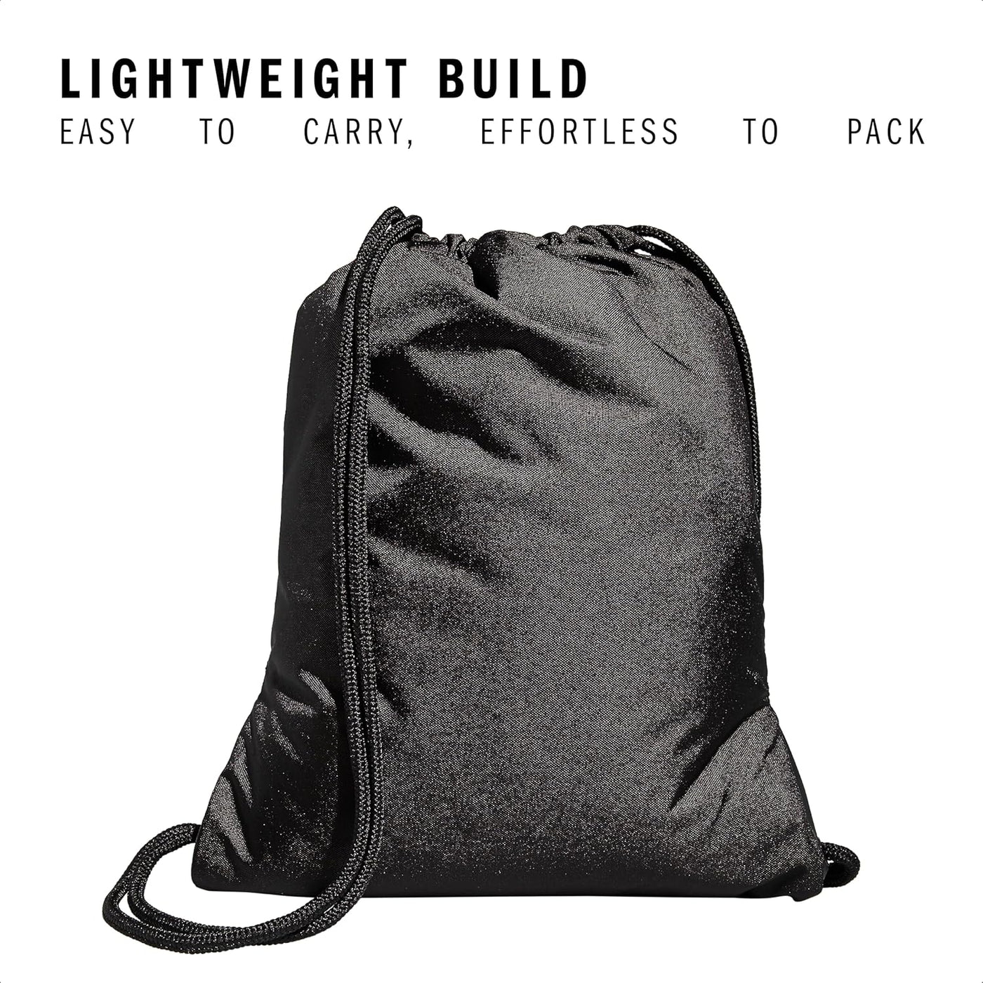 adidas Alliance Sackpack – Drawstring Backpack for Sports, Small Gym Bag