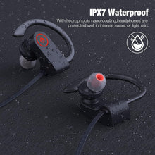 JOYWISE Bluetooth Wireless Headphones 16H Playtime Earbuds with Mic Stereo in-Ear Earphones, IPX7 Waterproof Sports Sound Isolation AI Music Creation Headsets for Running, Gym, Workout