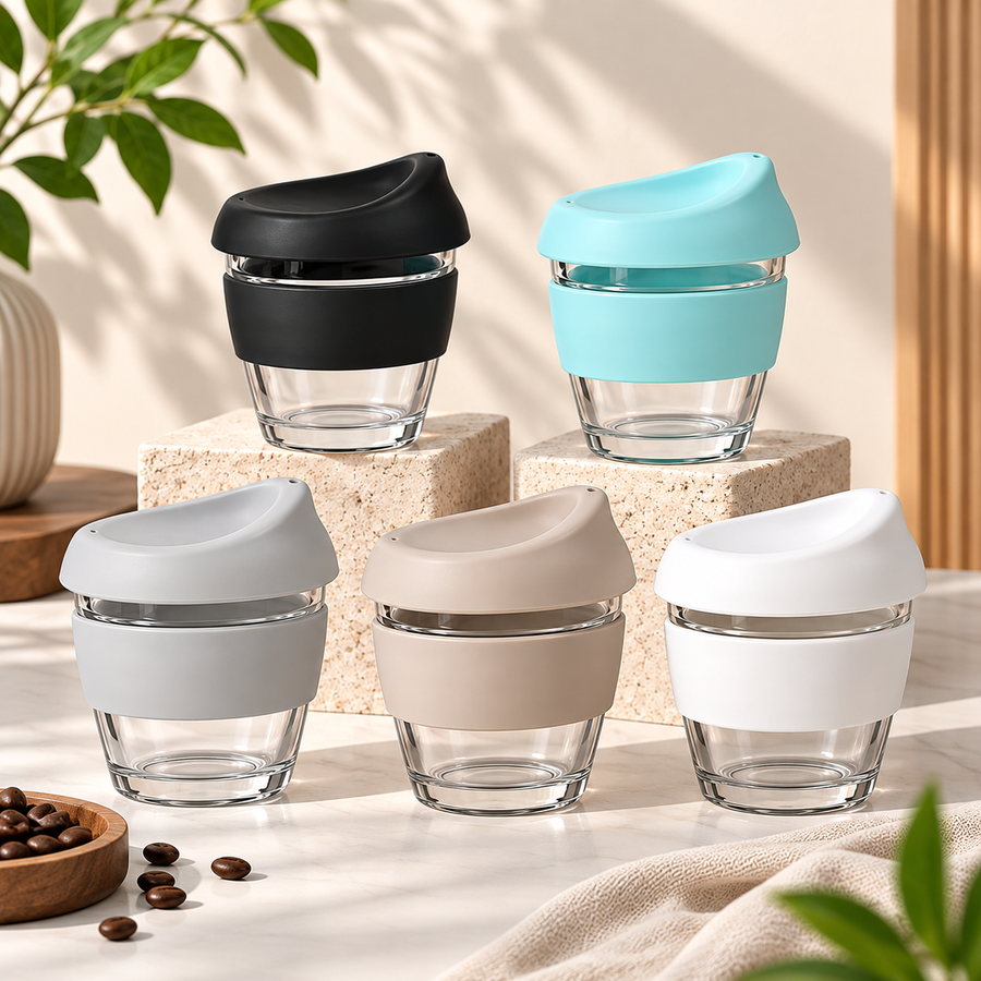250ml GlassGrip Coffee Cup