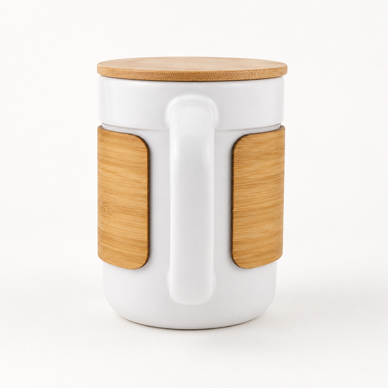 430ml BambooGrip Ceramic Mug - hover image