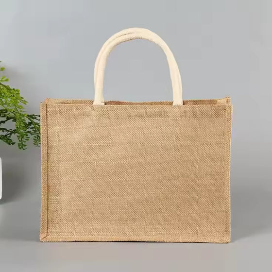 Large Laminated Jute Bag