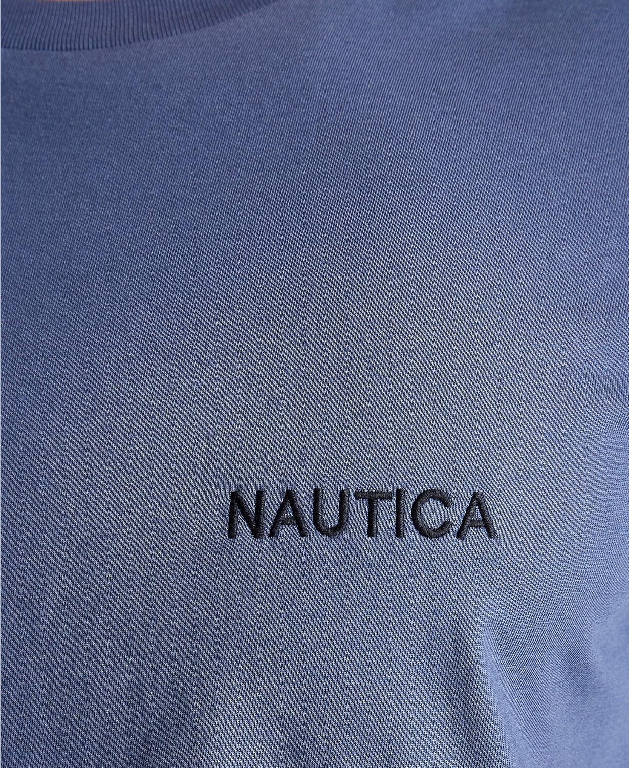 Nautica Short Sleeve Solid Crew Neck T-shirt Shirt