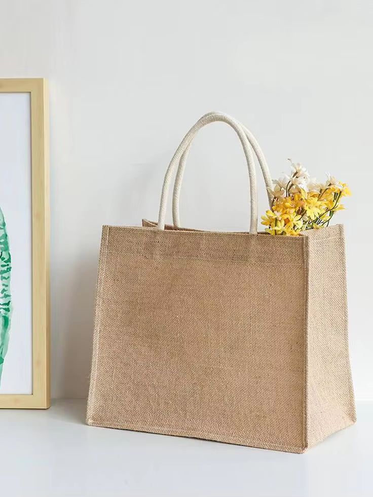Small Laminated Jute Bag