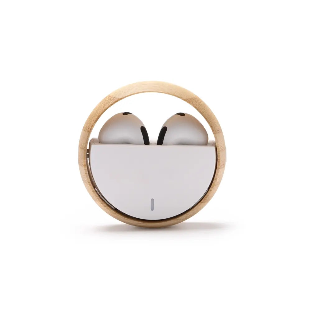 Eco Bamboo Wireless Earbuds