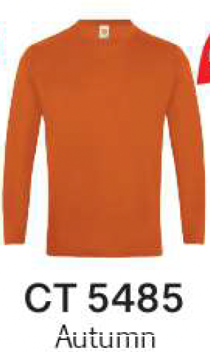 CT54 Plain Cotton Long Sleeve T-Shirt (Unisex)