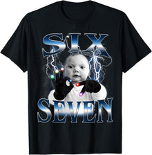 Ai Baby 67 Six Seven Bootleg Hand Gloving Niche Ai Baby Meme T-Shirt