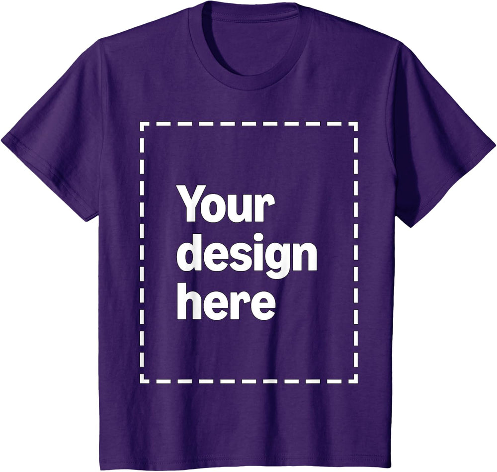 Custom T-Shirt with Your Image for Men, Women and Kids by Modify by Amazon Merch on Demand