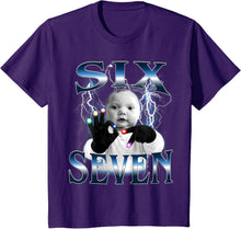Ai Baby 67 Six Seven Bootleg Hand Gloving Niche Ai Baby Meme T-Shirt