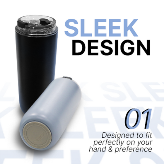 580ml ThermoGrip Stainless Steel Tumbler - hover image