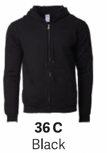 GD88600 Full-Zip Hooded Sweatshirt (Unisex)