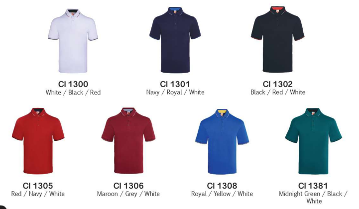 CI13 CVC Interlock Polo Shirt (Unisex)