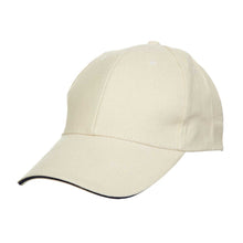 CP03 Contrast Trim Cotton Baseball Cap