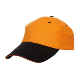 CP04 Two-Tone Cotton Baseball Cap