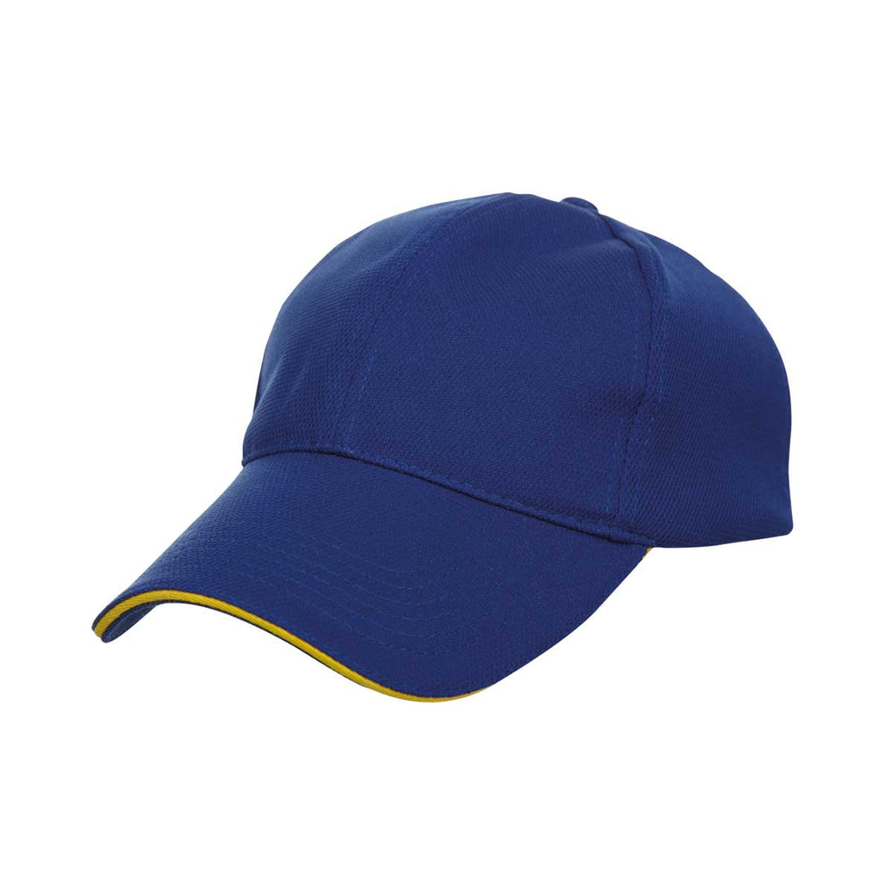 CP09 Contrast Trim Polyester Baseball Cap