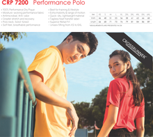 CRP7200 Crossrunner Dri-Fit Performance Polo (Unisex)
