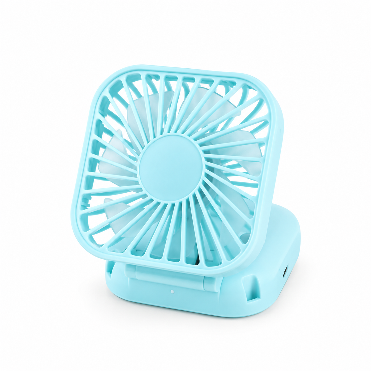 Compact Foldable Fan with Neck String