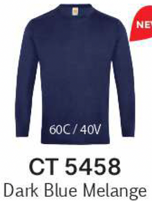 CT54 Plain Cotton Long Sleeve T-Shirt (Unisex)