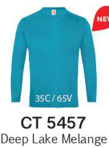 CT54 Plain Cotton Long Sleeve T-Shirt (Unisex)