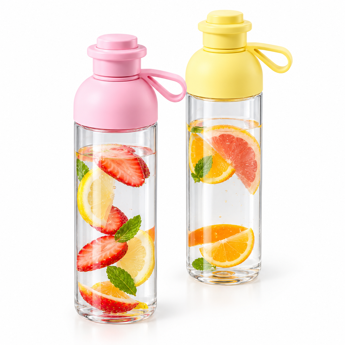 DuoSip 600ml Dual-Opening Water Bottle