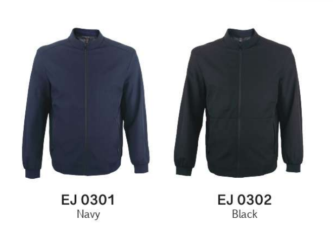 EJ03 Full-Zip Bomber Jacket (Unisex)