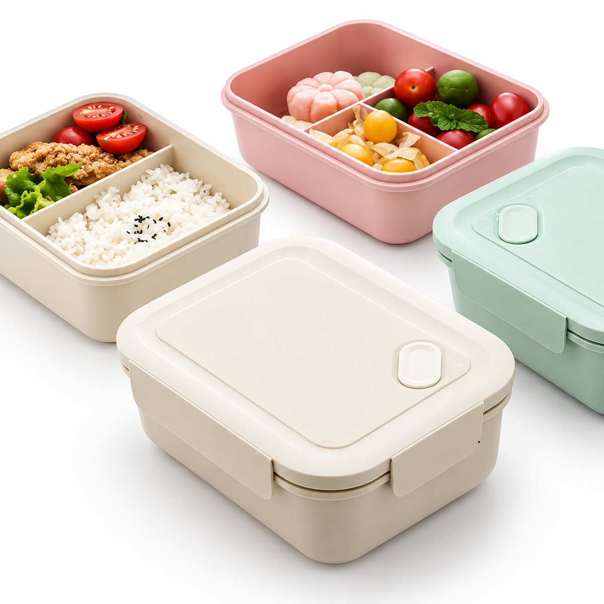 Eco Bamboo Fiber Lunch Box