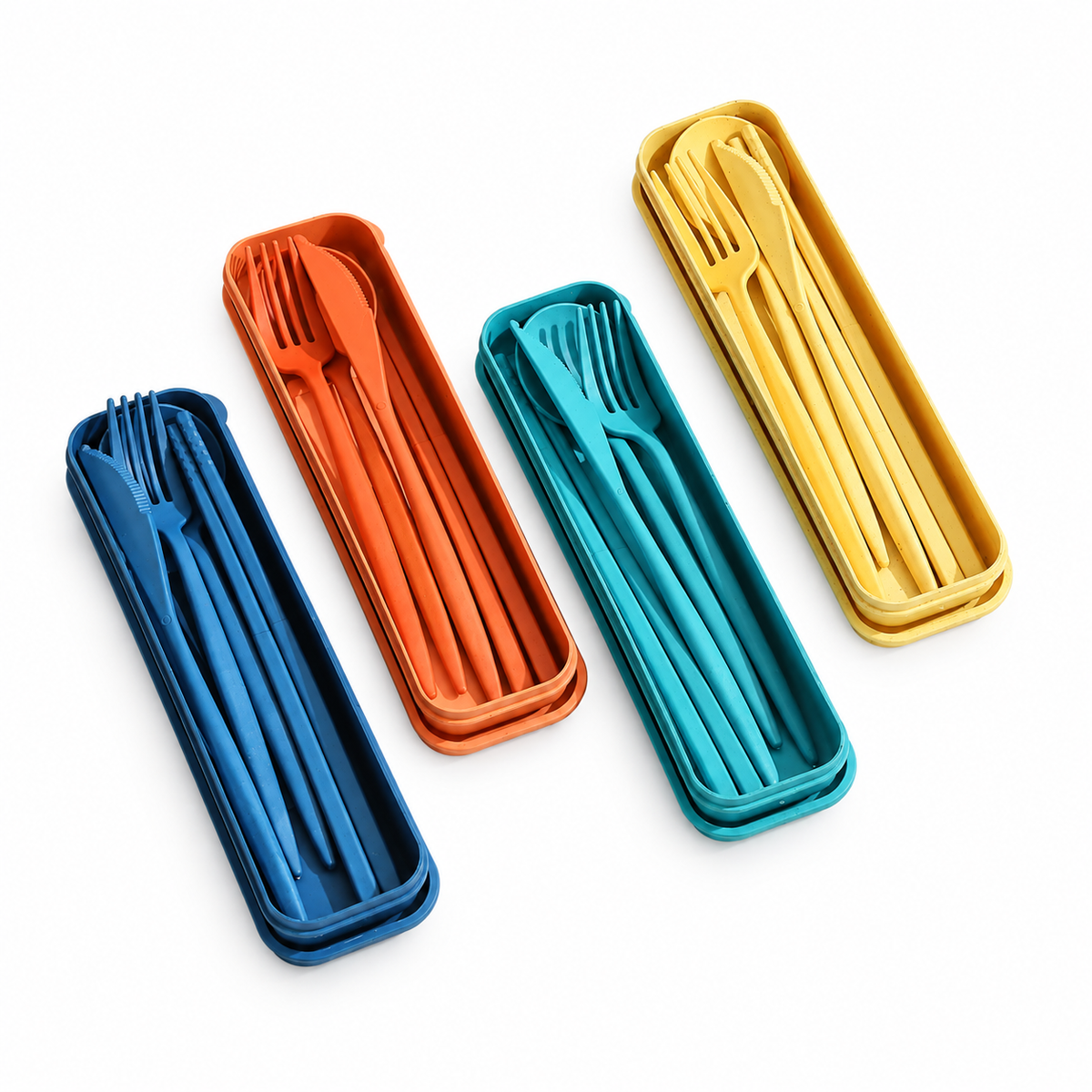 EcoWheat ColorPop Cutlery Set