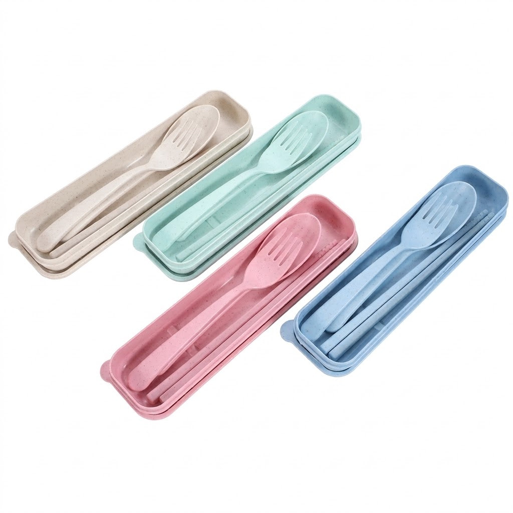 EcoWheat Straw Cutlery Set