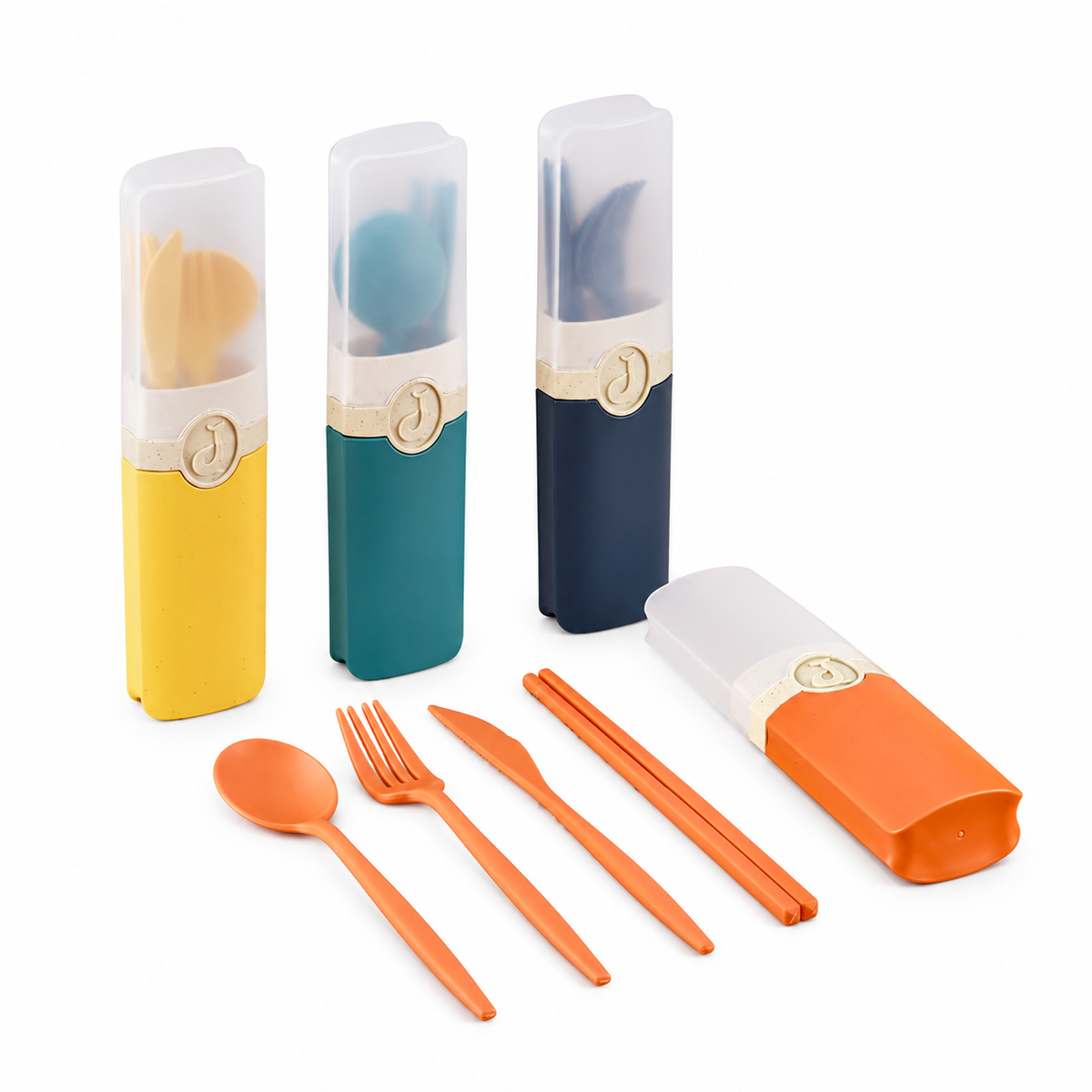 EcoWheat Straw Portable Cutlery Set