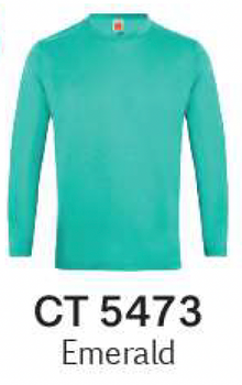 CT54 Plain Cotton Long Sleeve T-Shirt (Unisex)