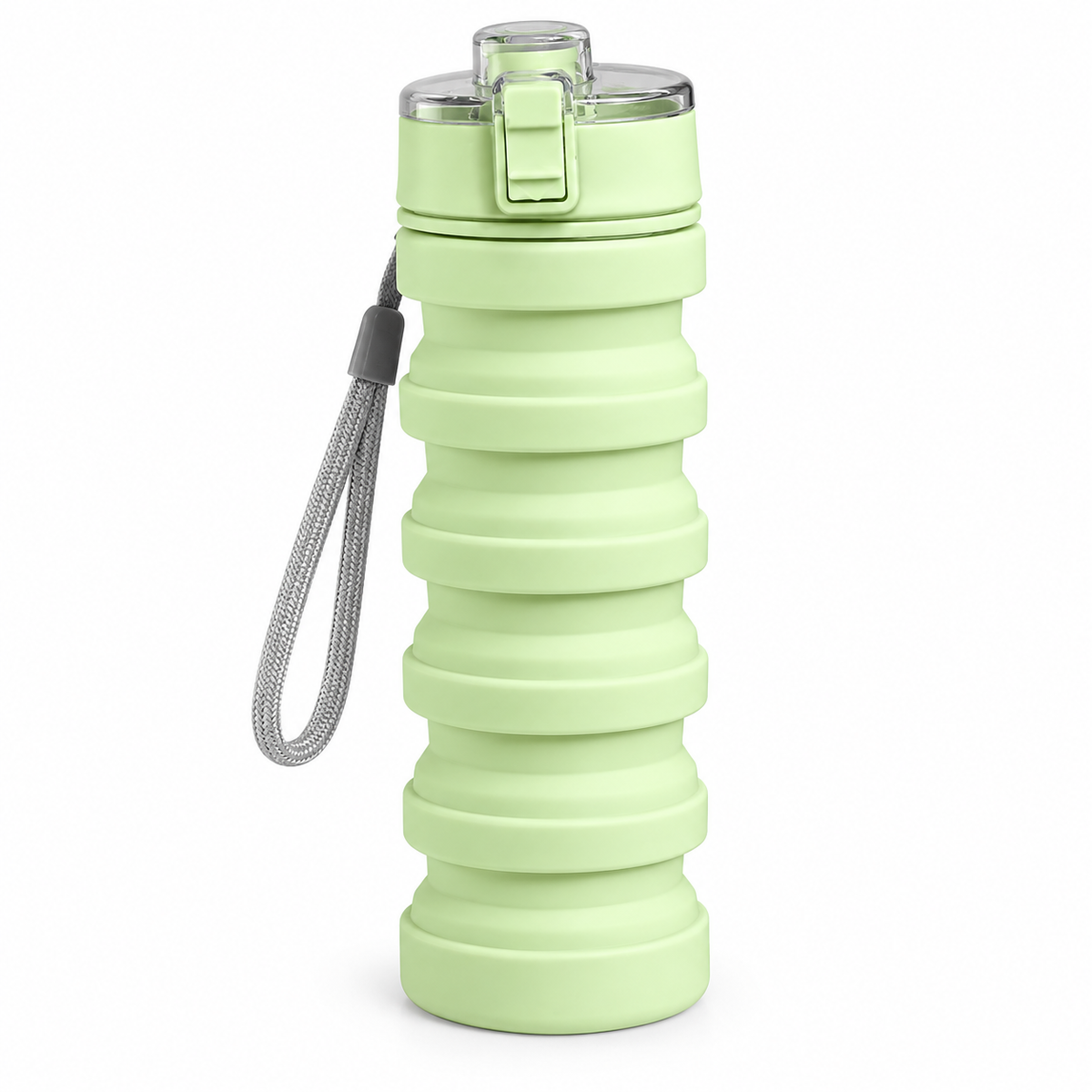 FoldFlex 500ml Silicone Collapsible Water Bottle