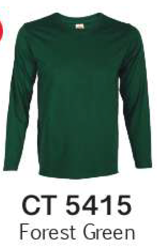 CT54 Plain Cotton Long Sleeve T-Shirt (Unisex)