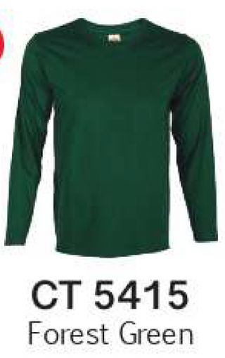 CT54 Plain Cotton Long Sleeve T-Shirt (Unisex)