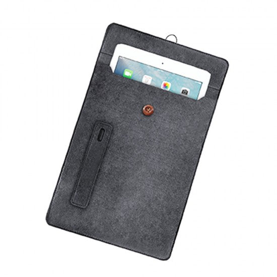 15" Felt Tablet Sleeve with Pen Holder - hover image