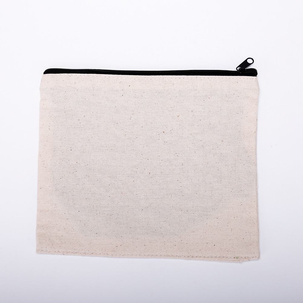 A4 Canvas Zip File Pouch