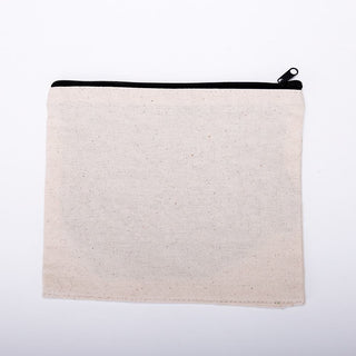 A4 Canvas Zip File Pouch