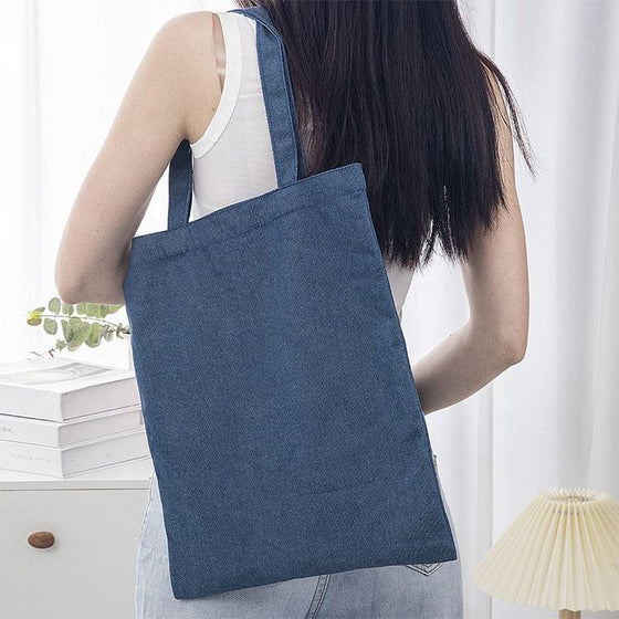 A3 Denim Tote Bag