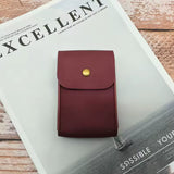 Slim PU Leather Playing Card Case