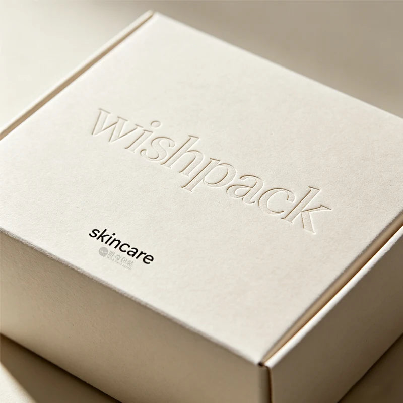 Custom-designed packaging boxes for small businesses featuring unique textured paper for skincare, perfume, and cosmetics