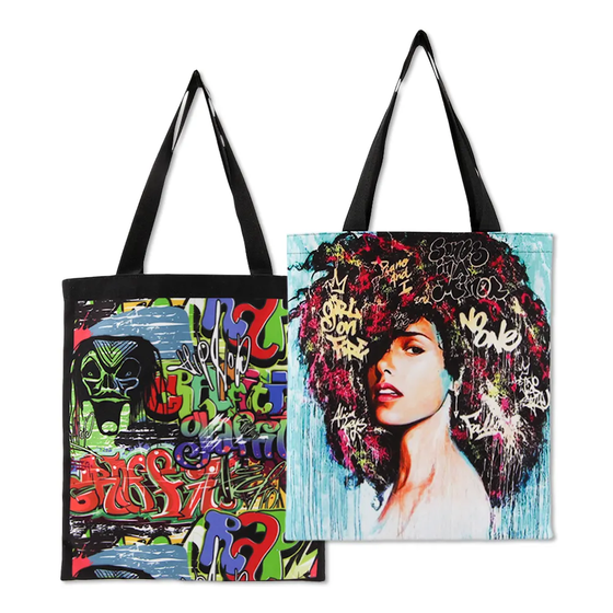 A4 DigitalPrint Canvas Tote Bag - hover image