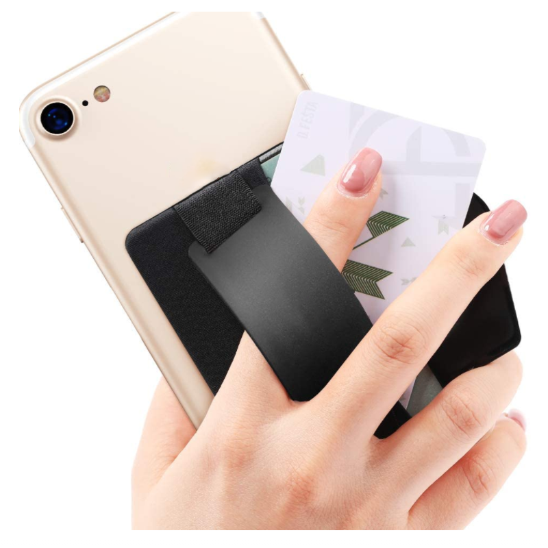 Phone Grip Card Holder with Stand