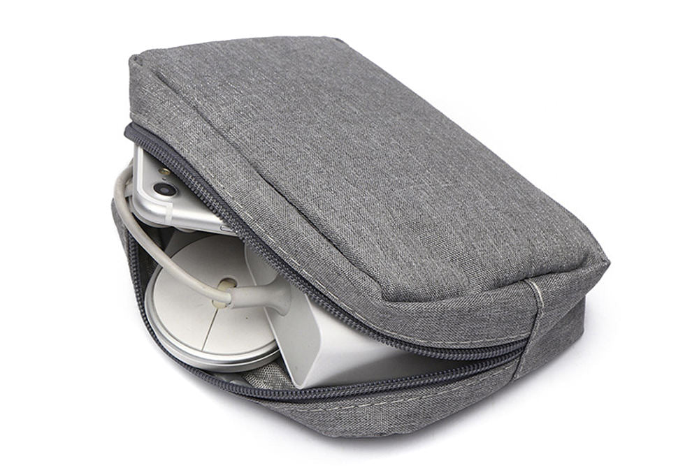 Water-Repellent Travel Tech Pouch
