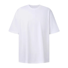 US Size Oversized Unisex Tshirt 260 GSM 100% Cotton Dropped Shoulders Custom Logo Print Heavyweight High Quality Knitted High