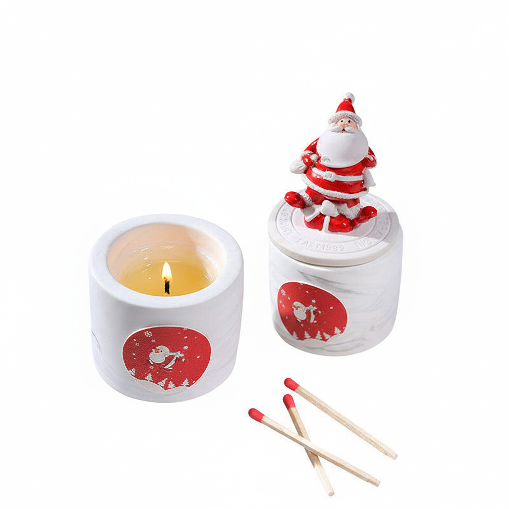 FestiveAura Scented Candle
